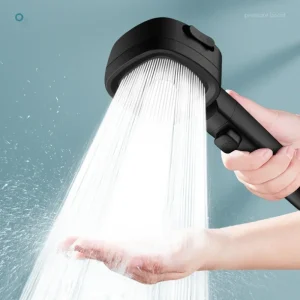 High Pressure Shower Head Water Saving 3 Modes
